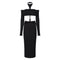 FAYE CUT-OUT MIDI DRESS