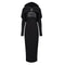 CLEO HOODED MIDI TUBE DRESS