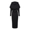 CLEO HOODED MIDI TUBE DRESS
