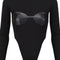 LILAC PANELLED BODYSUIT