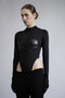 LILAC PANELLED BODYSUIT