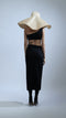 ABI ONE SHOULDERED DRESS