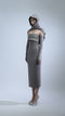 CLEO HOODED MIDI TUBE DRESS