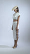 JULIA SIDE CARVED SKIRT