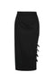 JULIA SIDE CARVED SKIRT