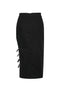 JULIA SIDE CARVED SKIRT