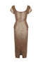 VIOLA HOURGLASS LACING DRESS