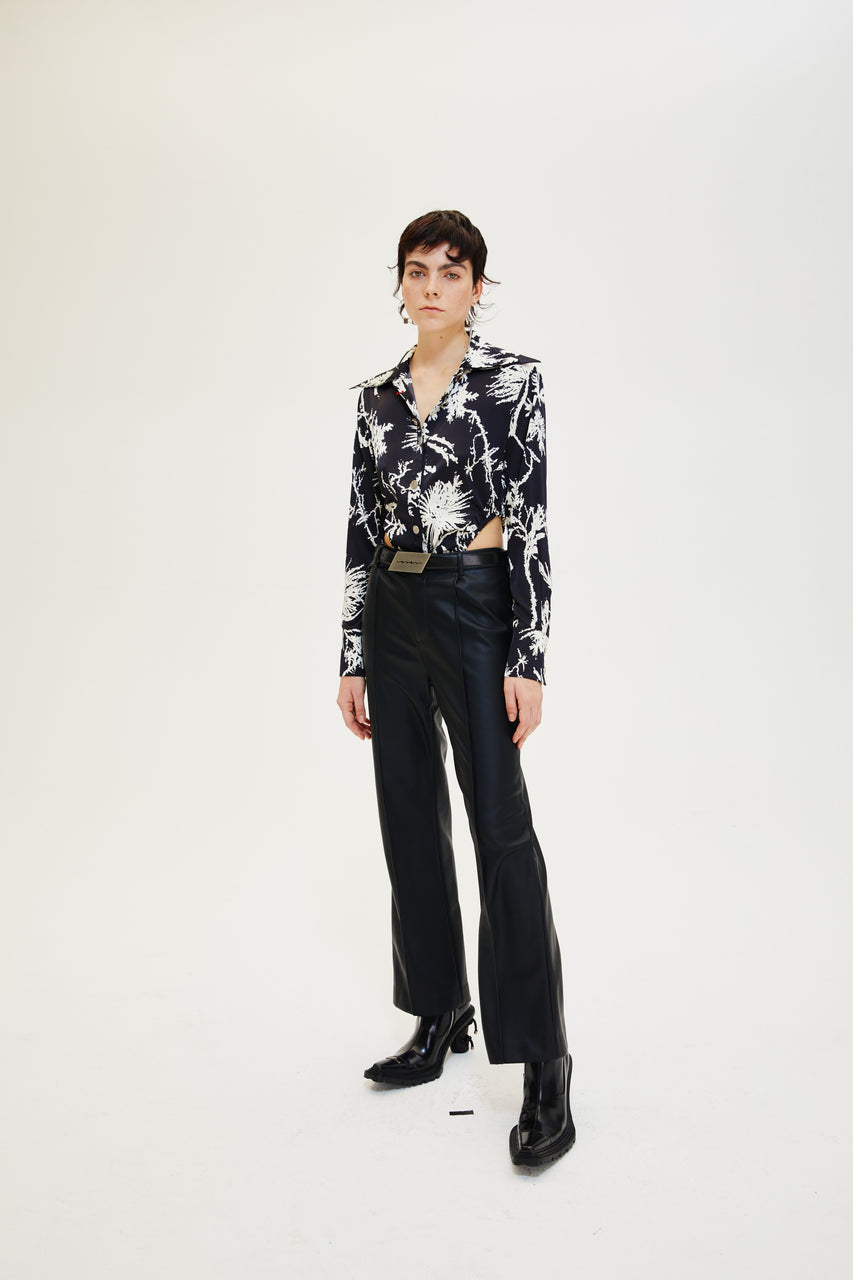 EL DOUBLE COLLAR BODYSUIT