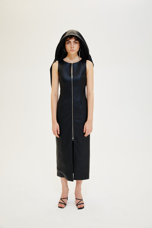 BELLA FRONT ZIP DRESS