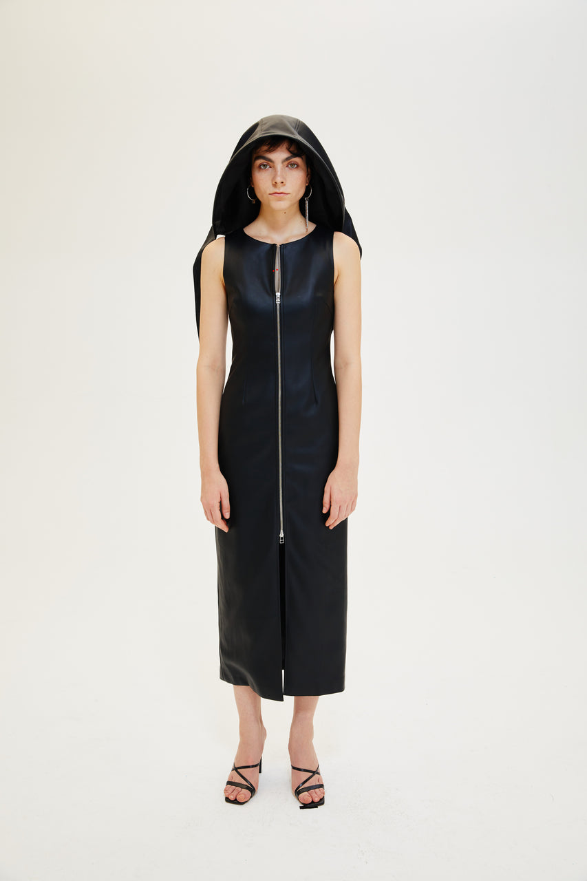 BELLA FRONT ZIP DRESS
