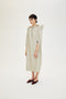 IRIS PADDED SHOULDER DRESS