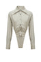 EL DOUBLE COLLAR BODYSUIT