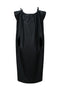 IRIS PADDED SHOULDER DRESS