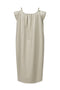 IRIS PADDED SHOULDER DRESS