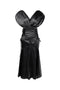 JOSEPHINE CARVED WAIST DRESS
