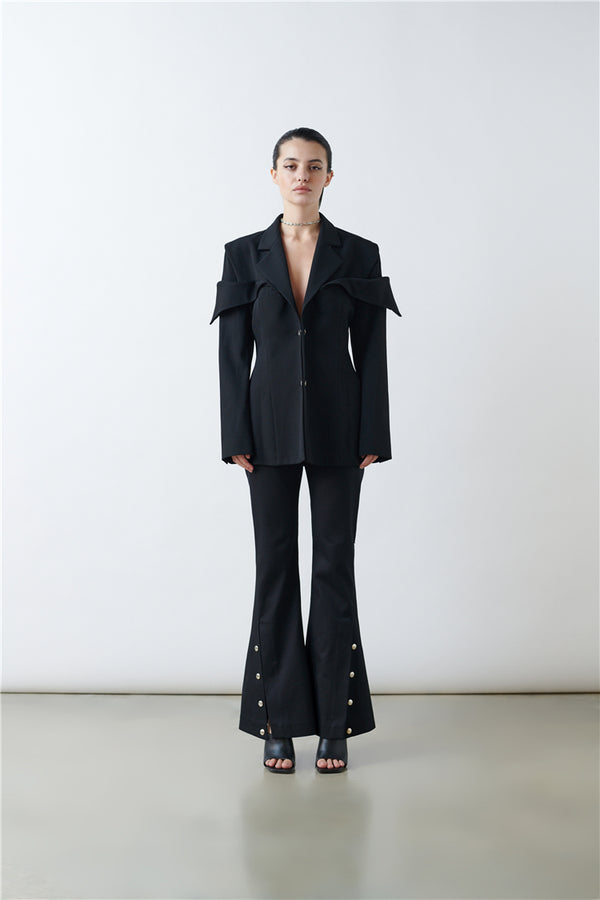 NOELLE FLARED TROUSER